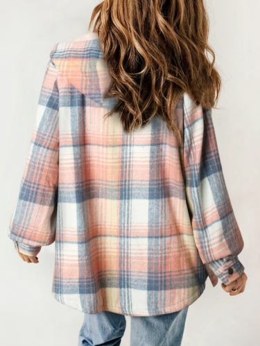 ANNA™ - Chic Plaid Jacket