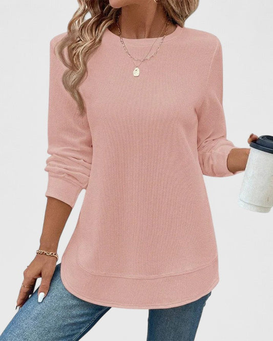 Annabel | Elegant O-Neck Long Sleeve
