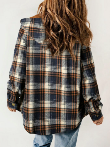 ANNA™ - Chic Plaid Jacket