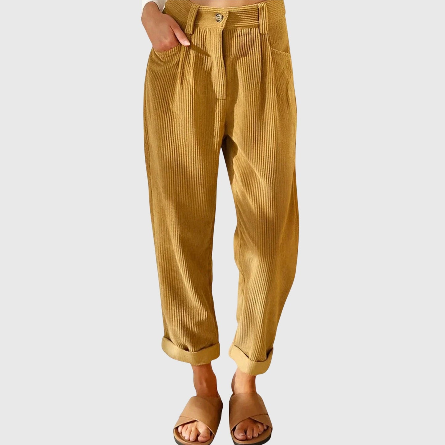 Alexa | Modern Cord Pants