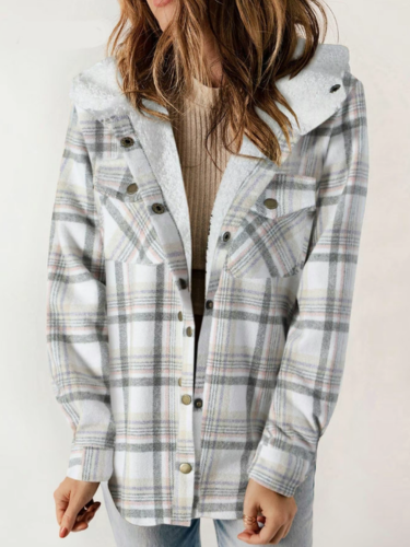ANNA™ - Chic Plaid Jacket