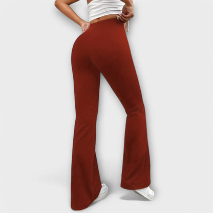 Axela | Relaxed Pants with Flared Leg