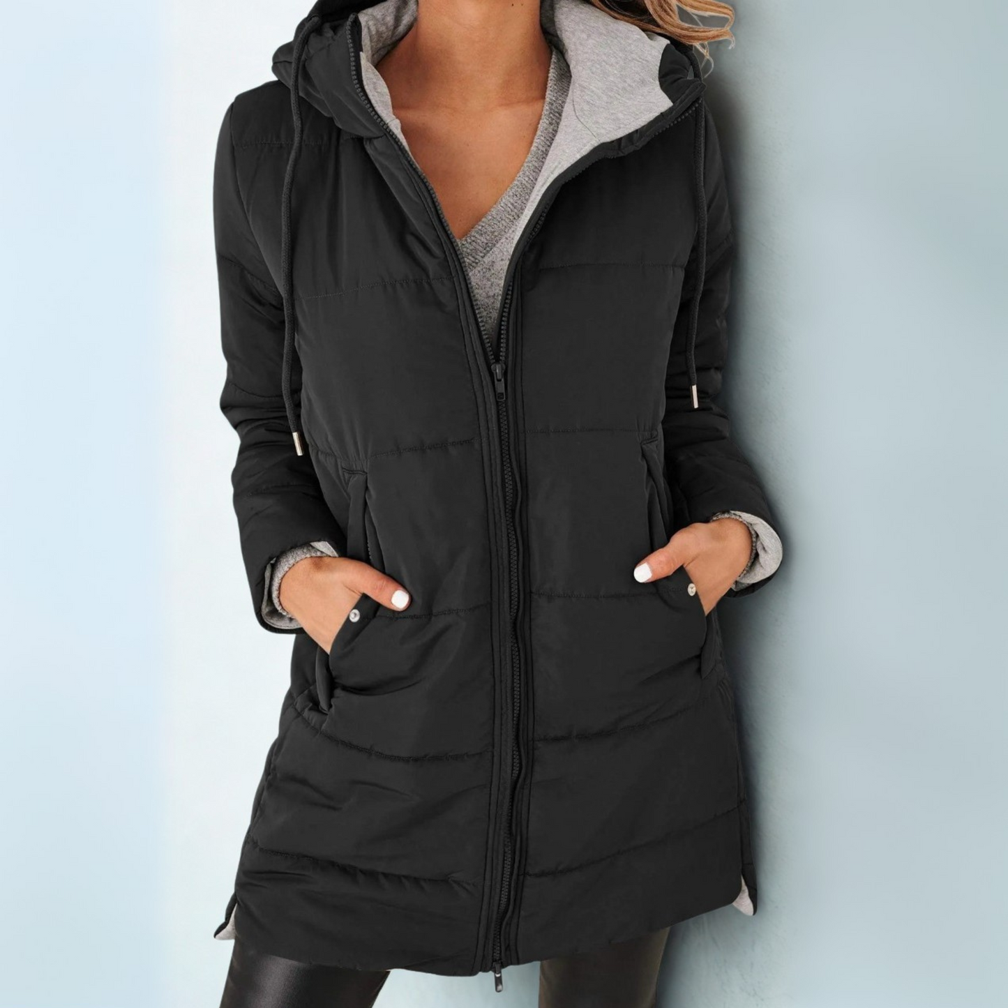 YILIA™ - Casual Hooded Puffer Down Jacket