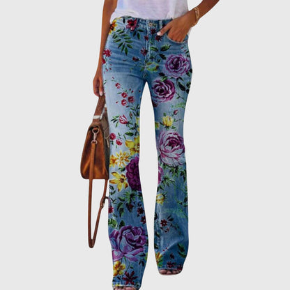 Ann | Floral Print Pants