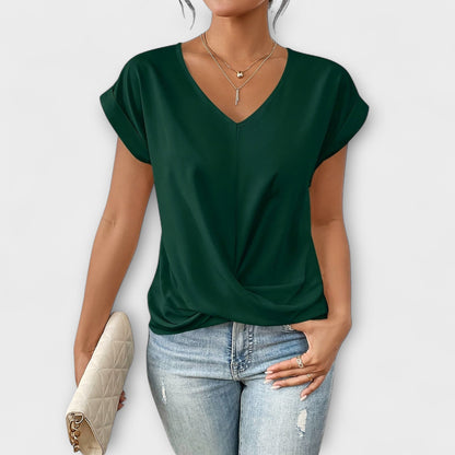 Anika | Elegant V-neck Top