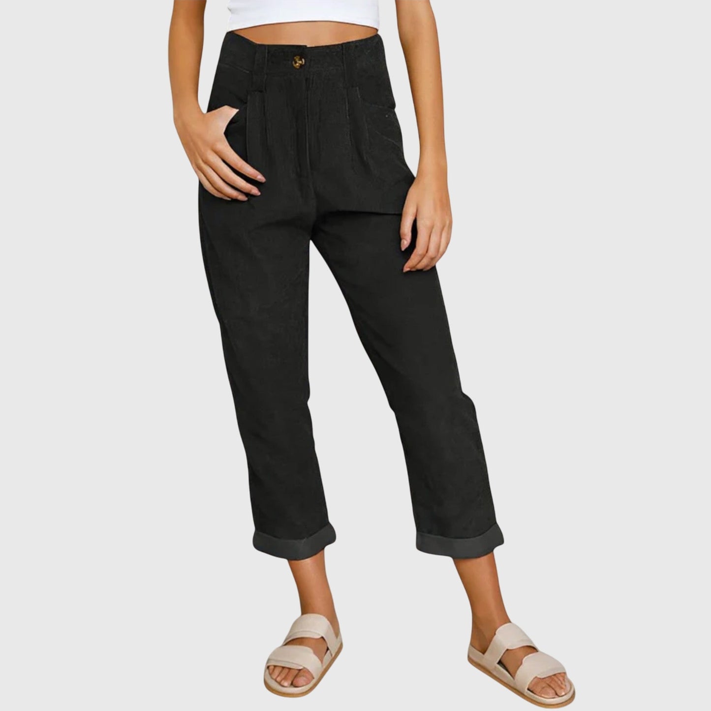 Alexa | Modern Cord Pants
