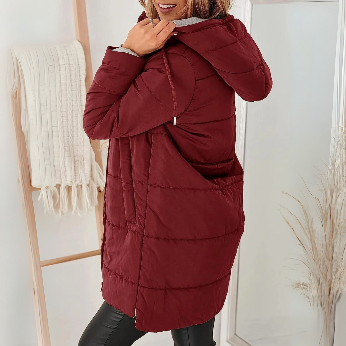 YILIA™ - Casual Hooded Puffer Down Jacket