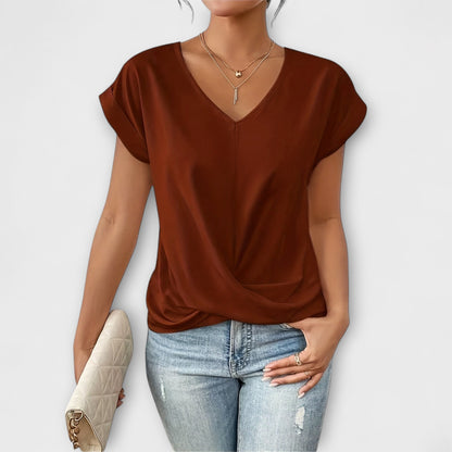 Anika | Elegant V-neck Top