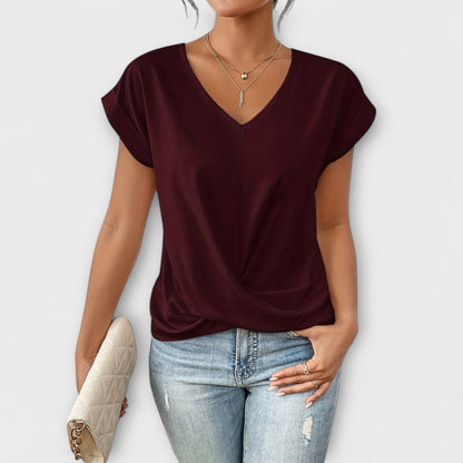 Anika | Elegant V-neck Top