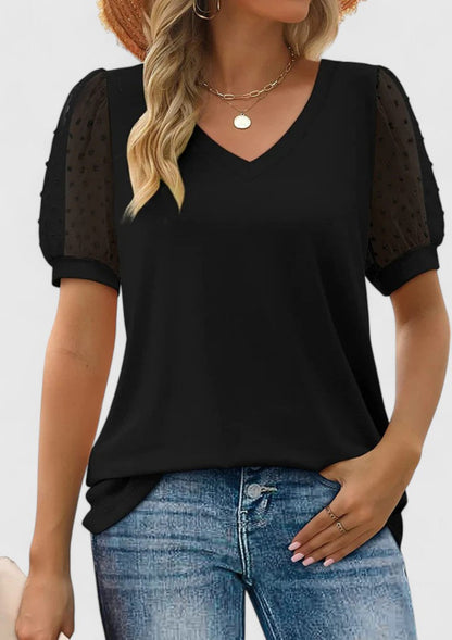 Anne | Comfortable V-Neck Top