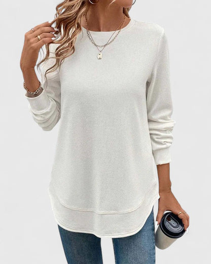 Annabel | Elegant O-Neck Long Sleeve