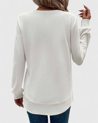 Annabel | Elegant O-Neck Long Sleeve