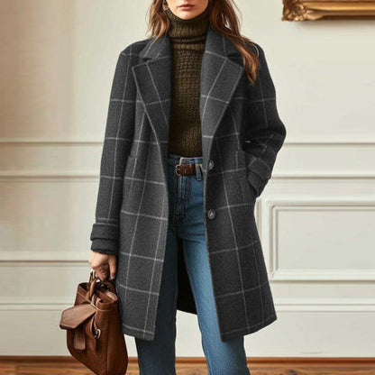 Sally I Classic Check Coat