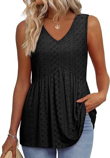 ELIORE™ - Effortless Flowy Sleeveless Tank Top