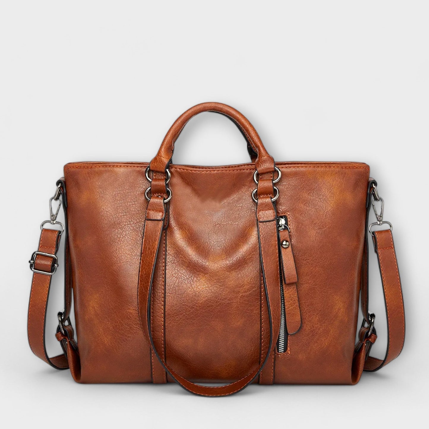 A Large Leather Bag