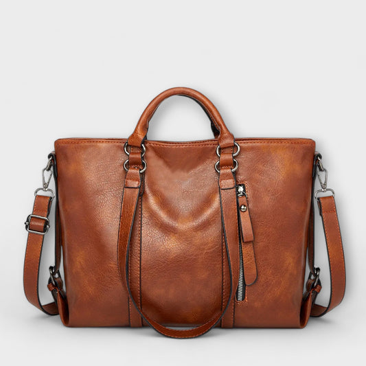 A Large Leather Bag