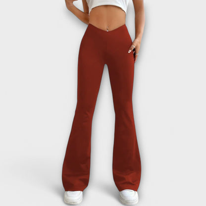 Axela | Relaxed Pants with Flared Leg
