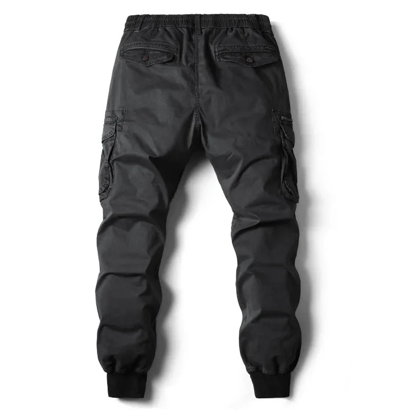 Salute - Elastic Waist Military Jogger Pants