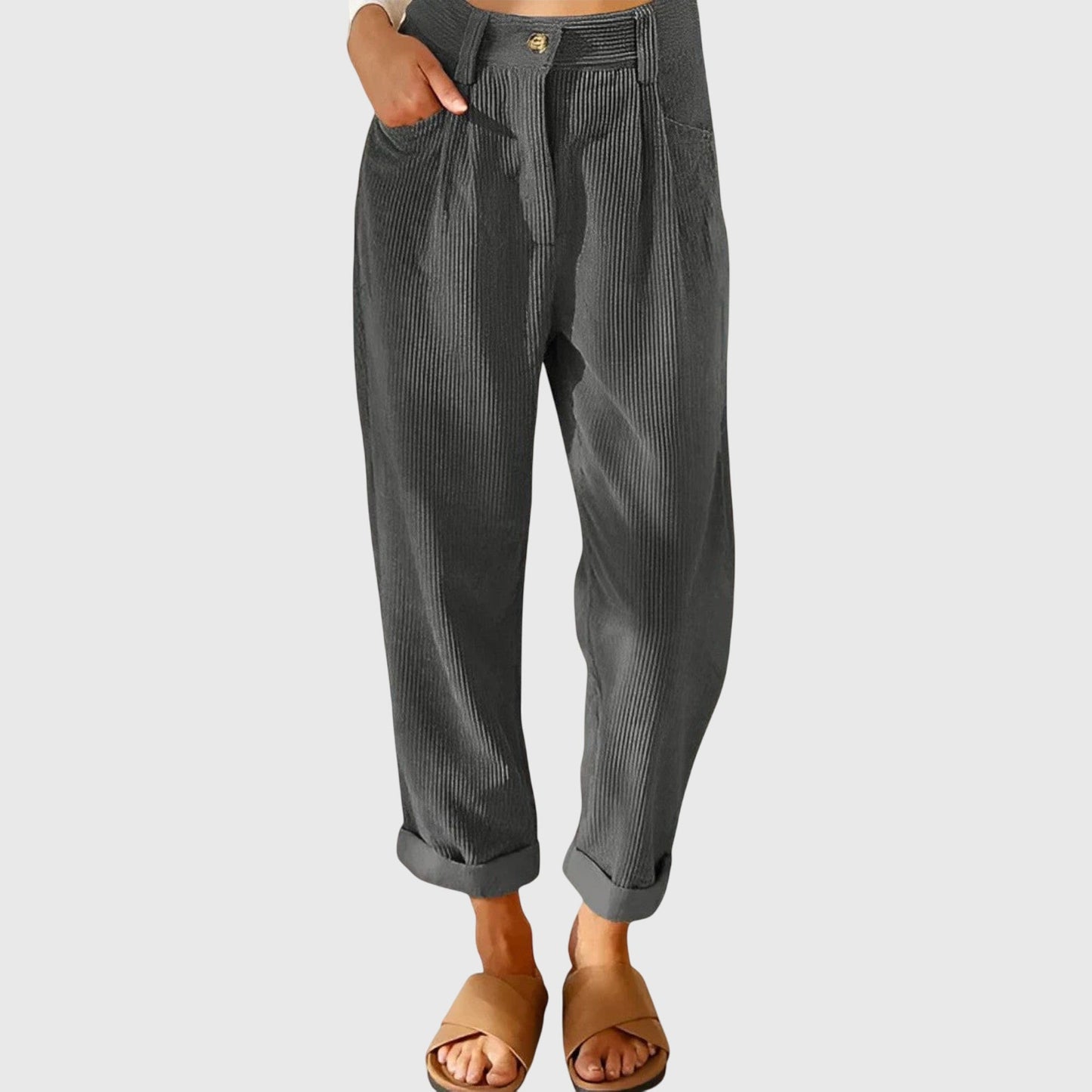 Alexa | Modern Cord Pants
