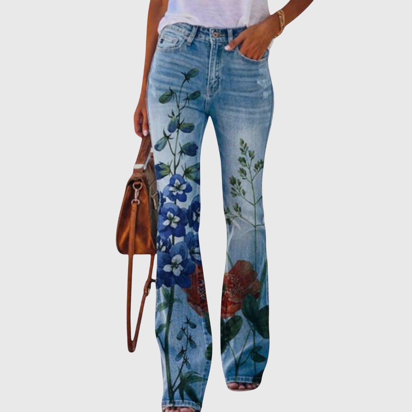 Ann | Floral Print Pants
