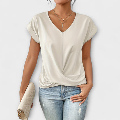 Anika | Elegant V-neck Top
