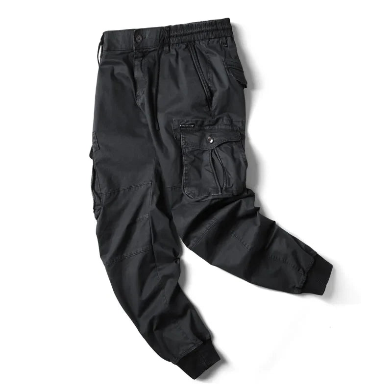 Salute - Elastic Waist Military Jogger Pants
