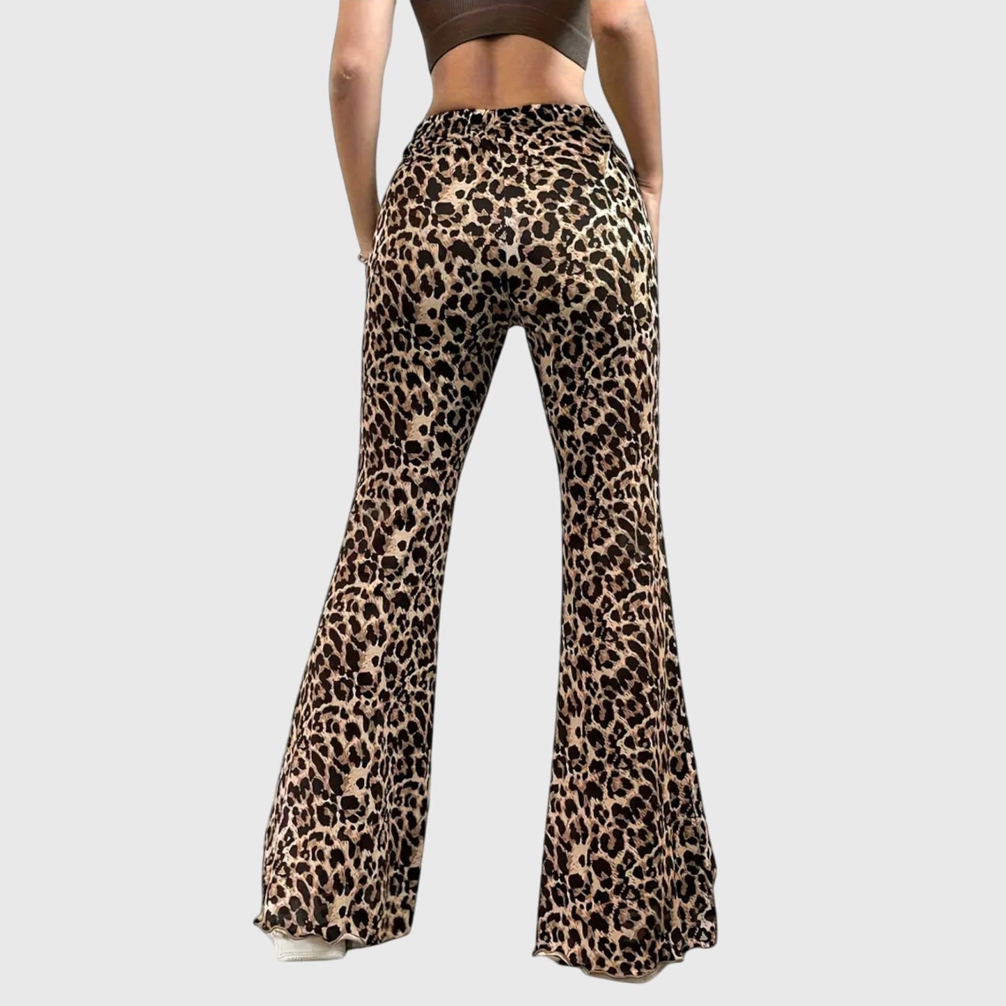 Alx | Leopard Bootcut Pants