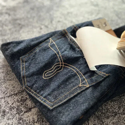 Retro - Straight-Fit Solid Jeans