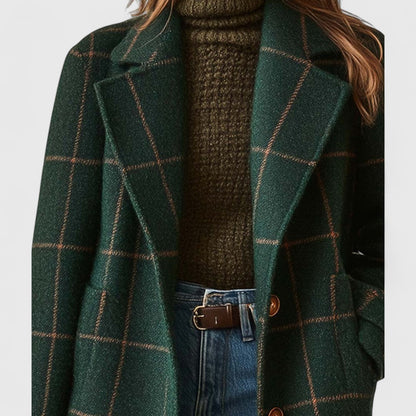 Sally I Classic Check Coat