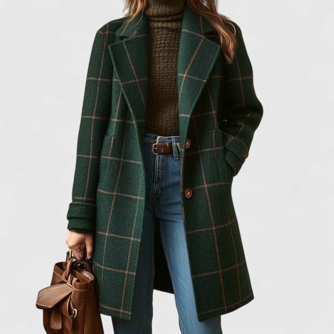 Sally I Classic Check Coat