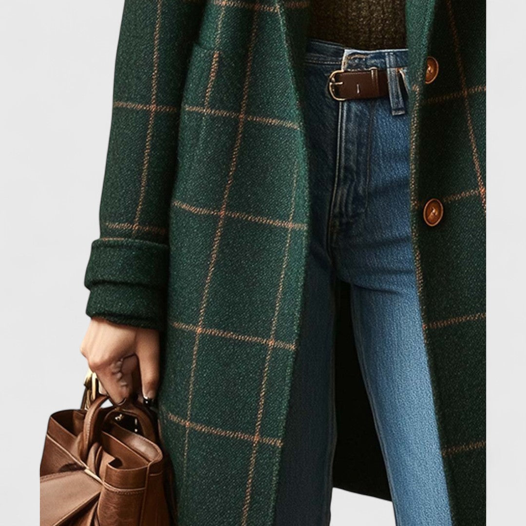 Sally I Classic Check Coat