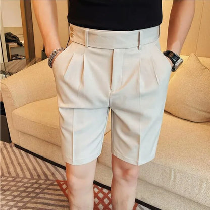 Falluto - Belt Design Trouser Shorts