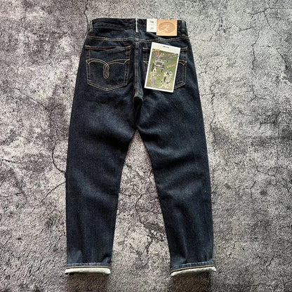 Retro - Straight-Fit Solid Jeans