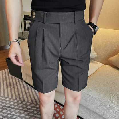 Falluto - Belt Design Trouser Shorts