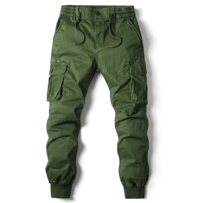 Salute - Elastic Waist Military Jogger Pants
