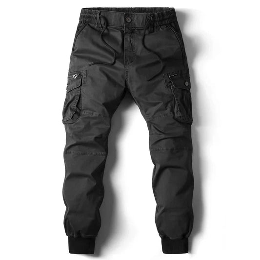 Salute - Elastic Waist Military Jogger Pants